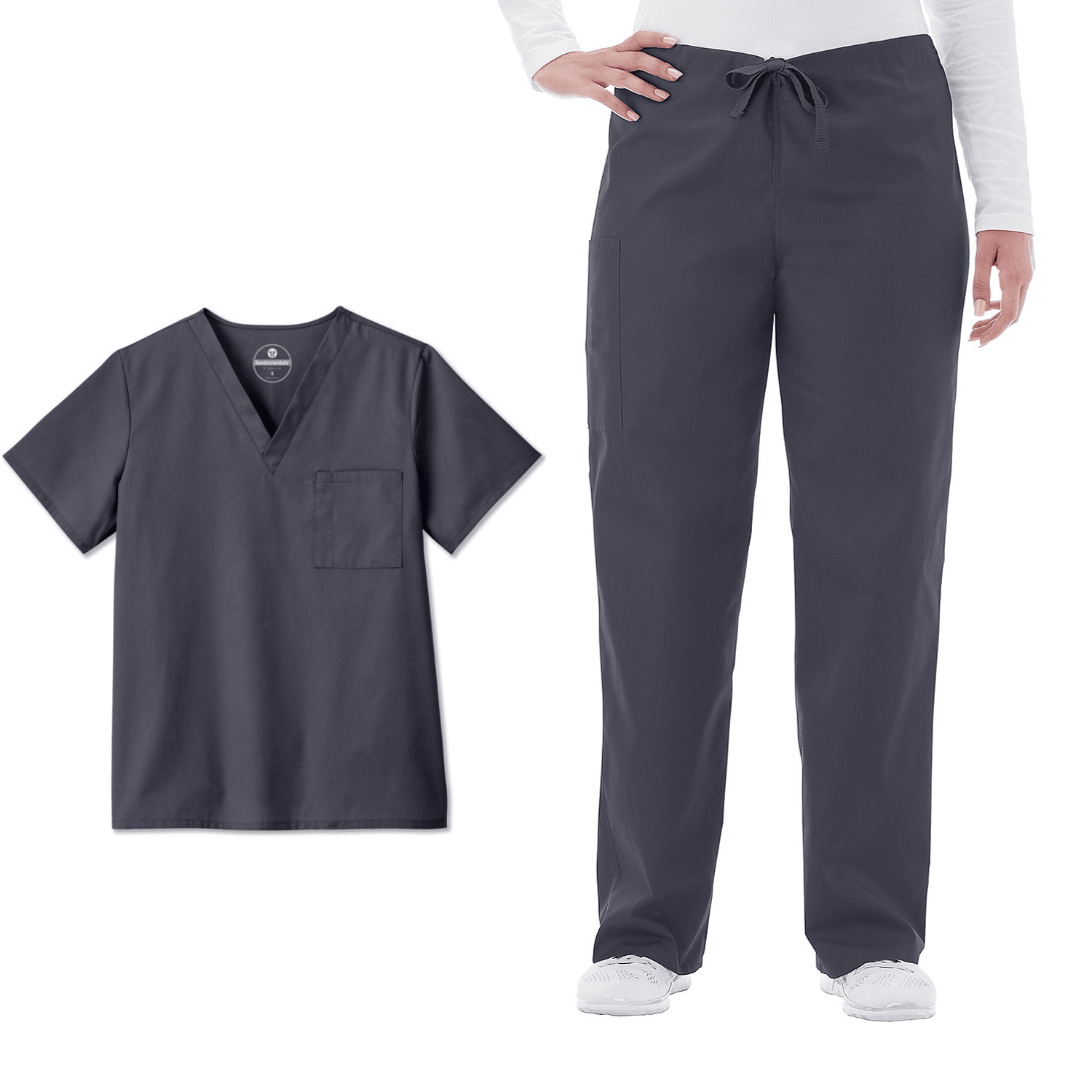 FUNDAMENTALS Unisex Scrub Top And Pant Set - 14900/14920