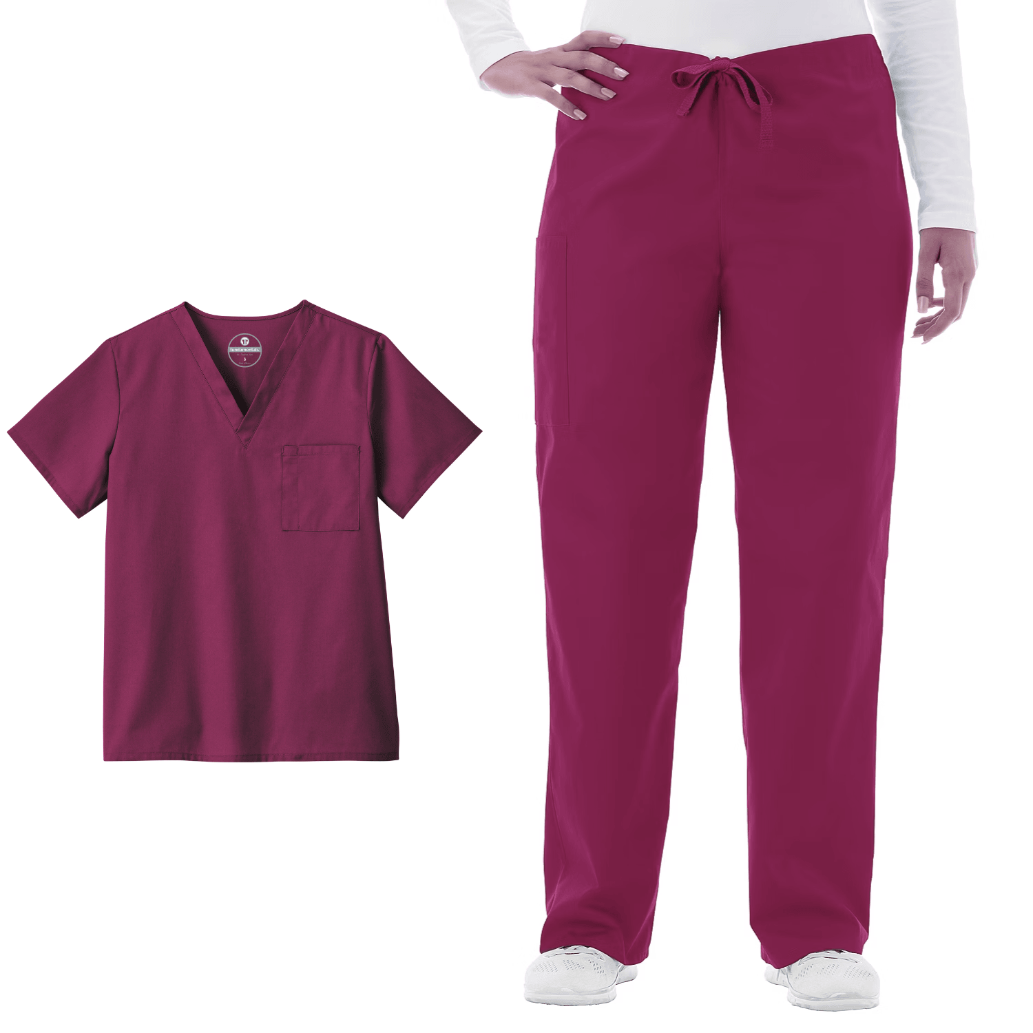FUNDAMENTALS Unisex Scrub Top And Pant Set - 14900/14920