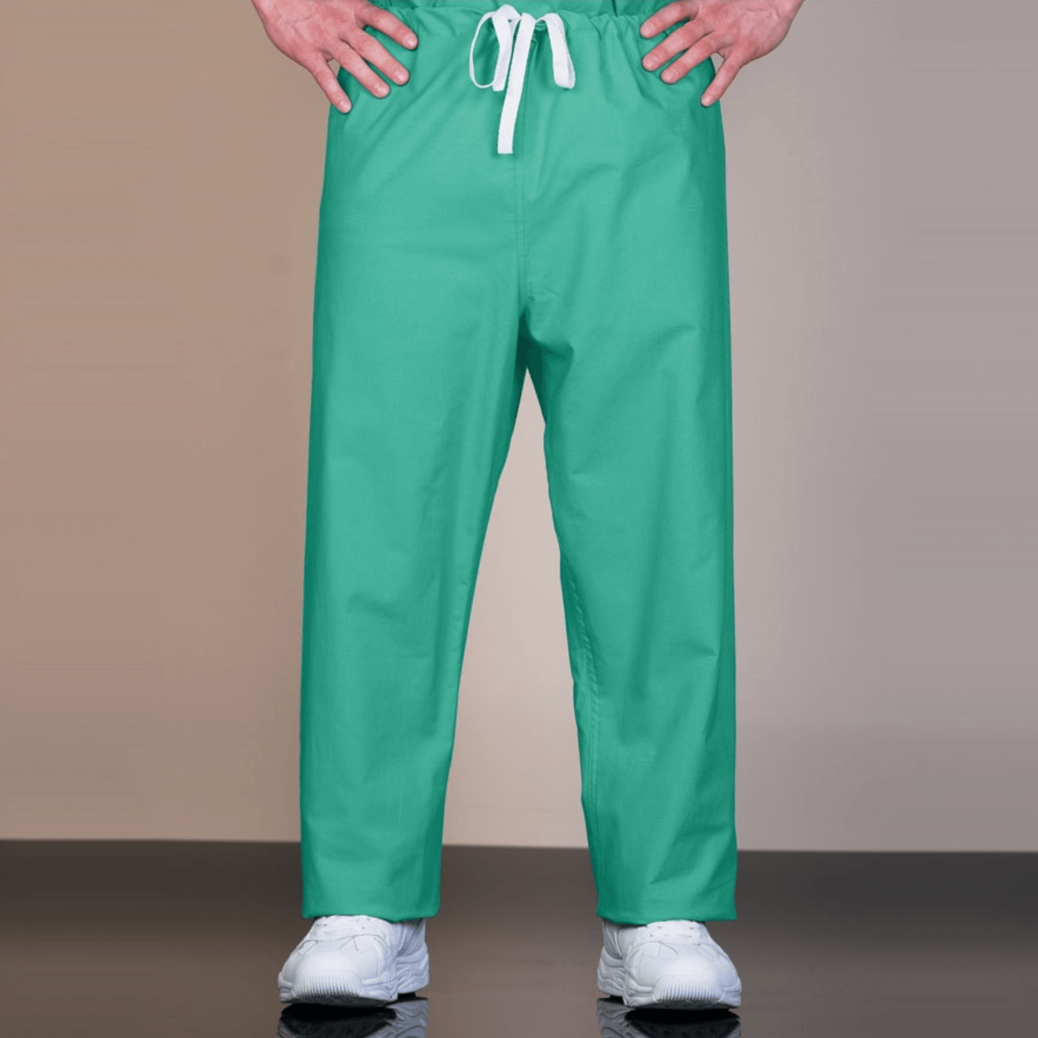 FASHION SEAL Unisex 100% Cotton Reversible Drawcord Scrub Pants