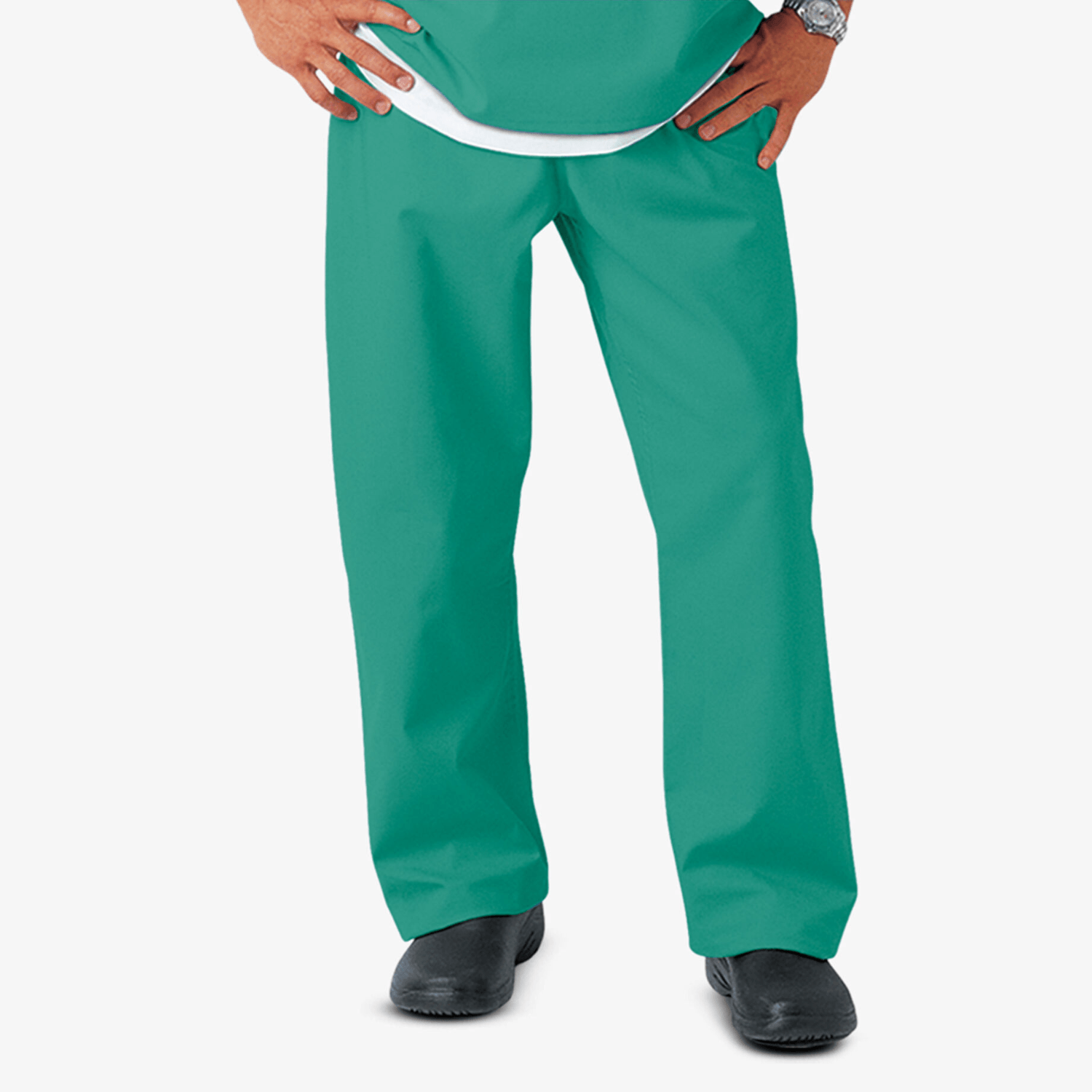 FASHION SEAL Unisex 100% Cotton Reversible Drawcord Scrub Pants