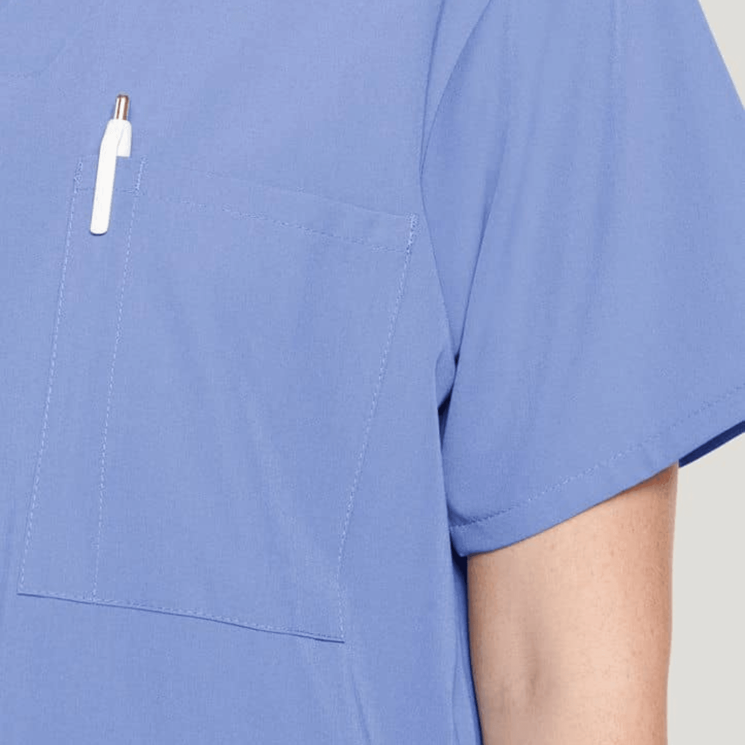 JOCKEY Classic Unisex One Pocket Stretch Scrub Top - 220087