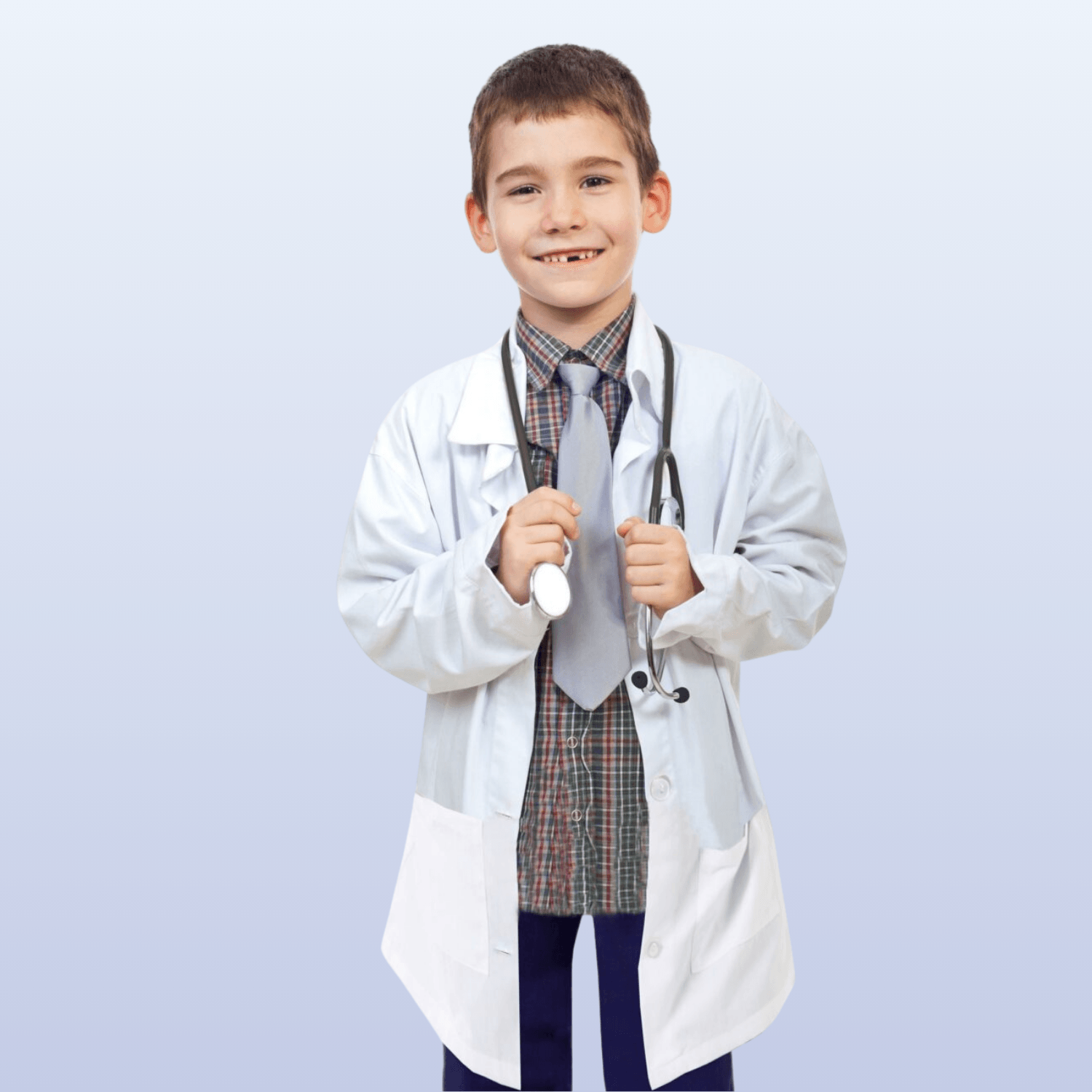 NATURAL UNIFORMS Kid's Super Soft Lab Coat - 1016