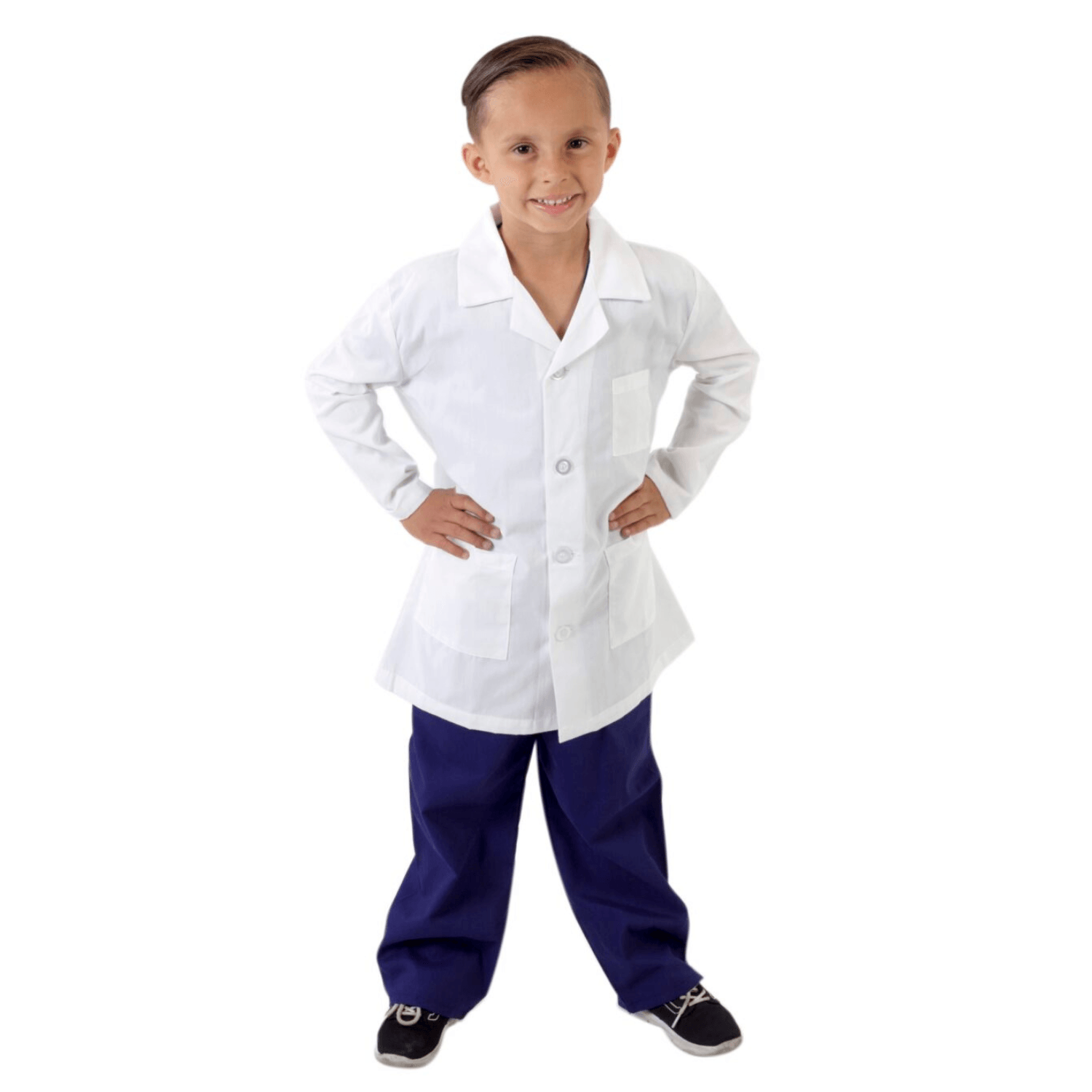 NATURAL UNIFORMS Kid's Super Soft Lab Coat - 1016