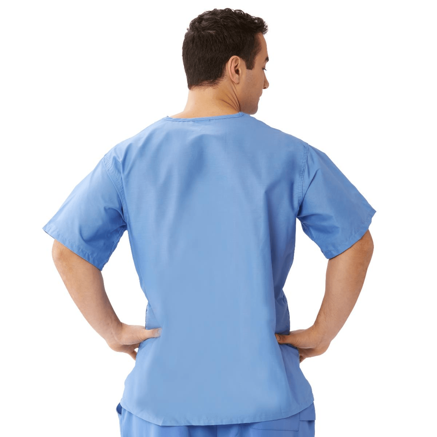 MEDLINE Encore Unisex Reversible V-Neck 1-Pocket Scrub Top - 710