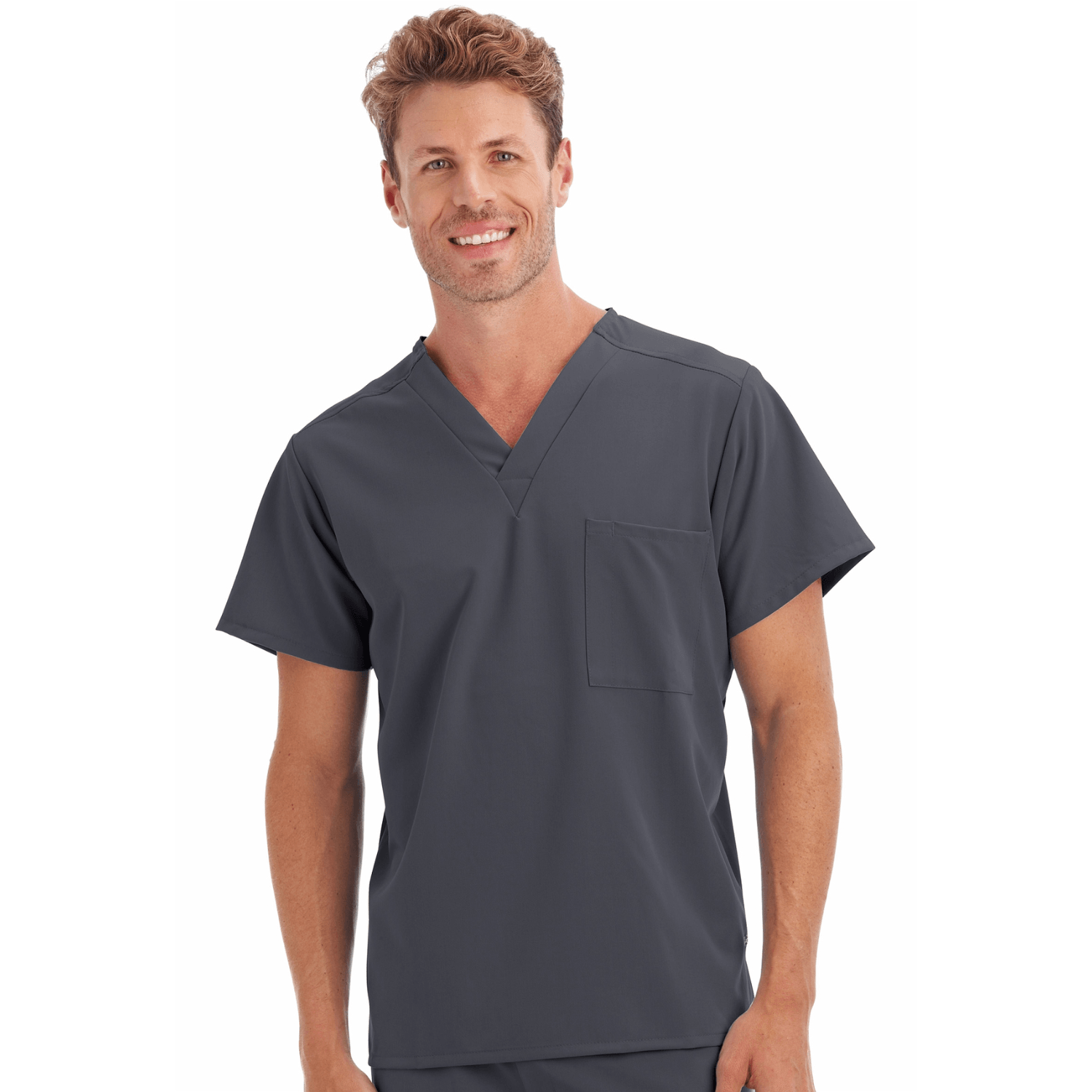 JOCKEY Unisex One Pocket Stretch Scrub Top - 2200