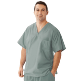 MEDLINE Encore Unisex Reversible V-Neck 1-Pocket Scrub Top - 710 — thumbnail 6