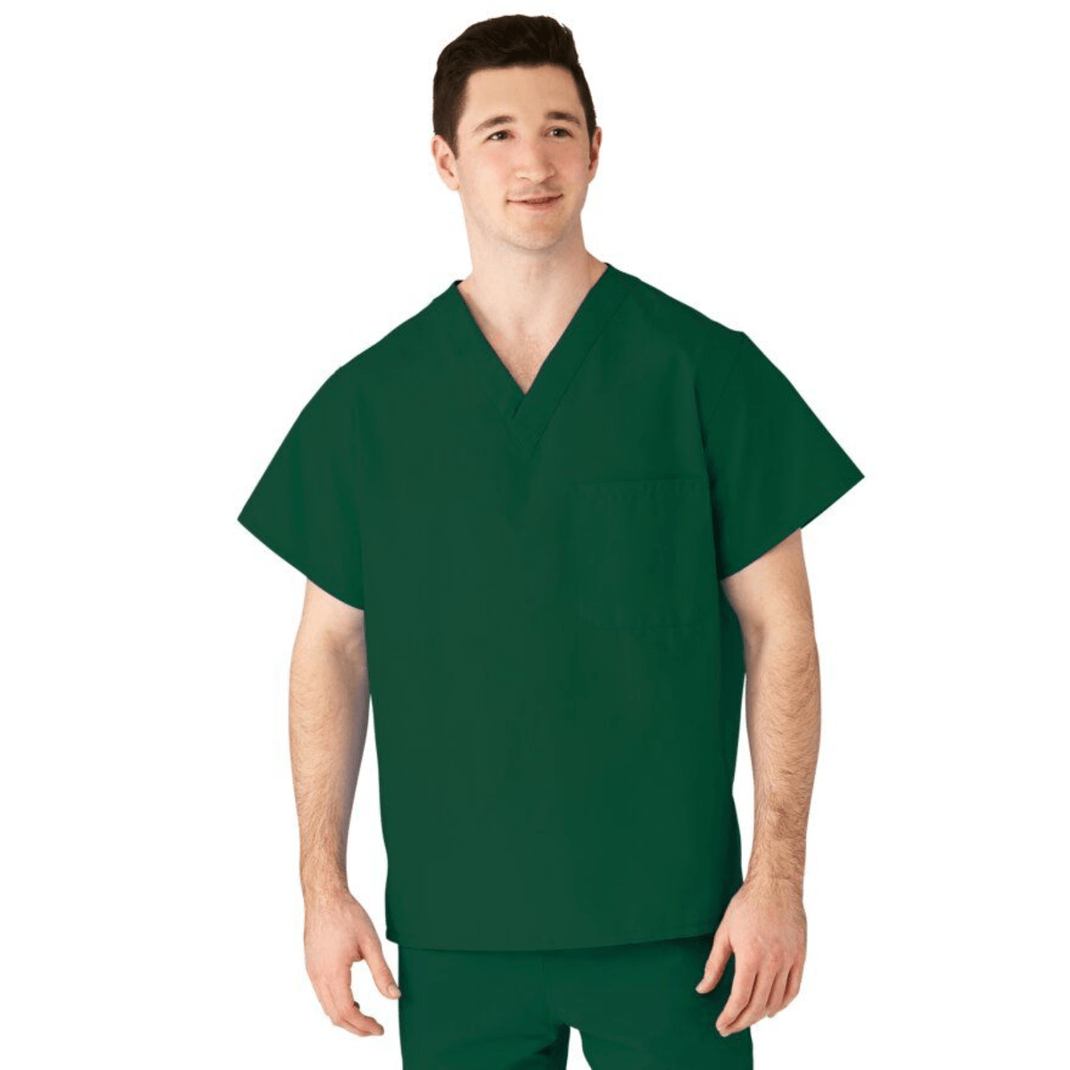 MEDLINE AngelStat Unisex Reversible Scrub Top And Pants Set - 600/610 - Fine Scrubs