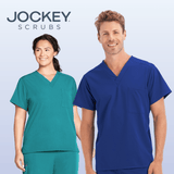 JOCKEY Unisex One Pocket Stretch Scrub Top - 2200 — thumbnail 1