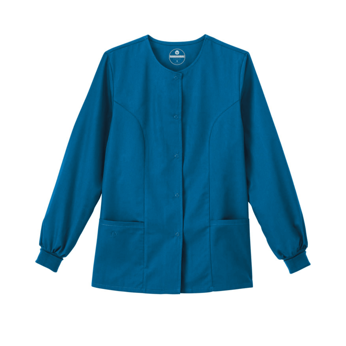 FUNDAMENTALS Ladies 28″ Warm-Up Jacket - 14740 - Fine Scrubs