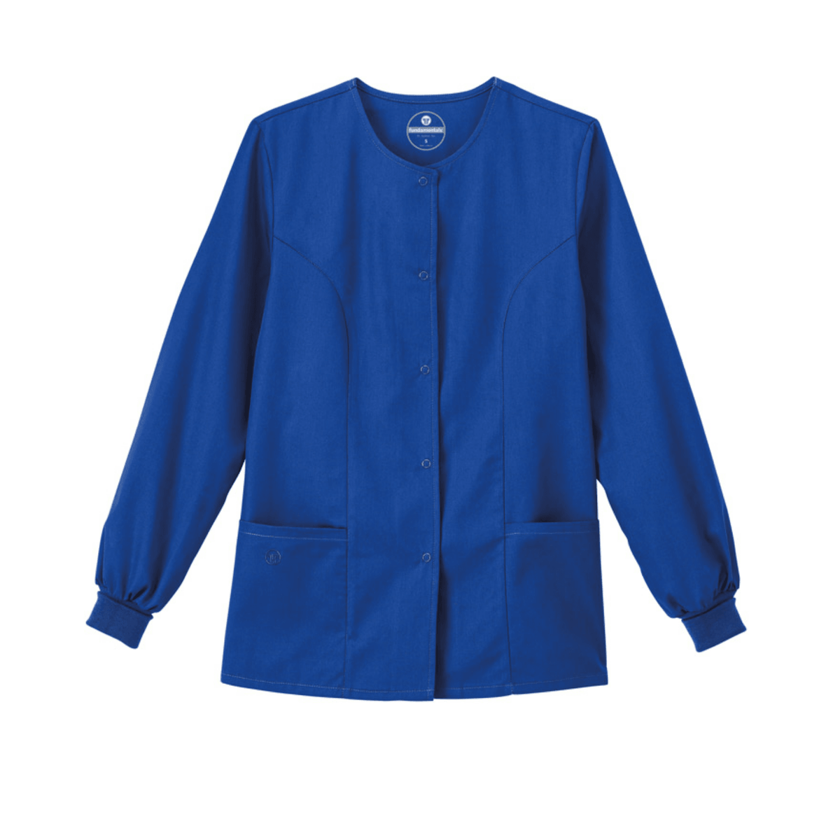 FUNDAMENTALS Ladies 28″ Warm-Up Jacket - 14740 - Fine Scrubs