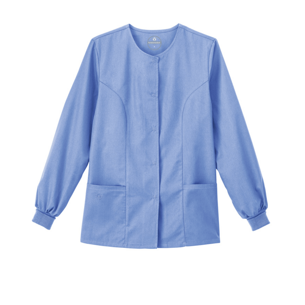 FUNDAMENTALS Ladies 28″ Warm-Up Jacket - 14740 - Fine Scrubs