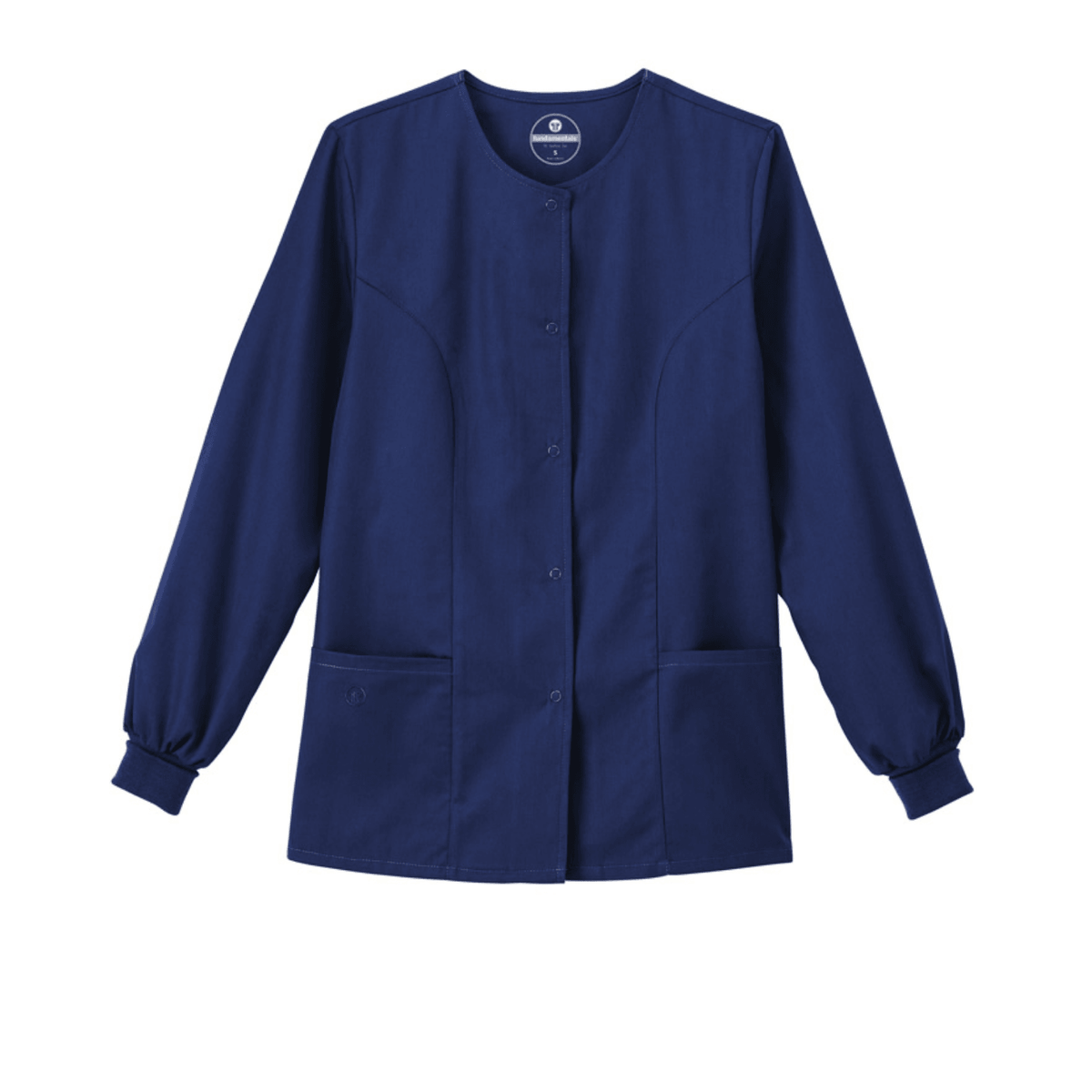 FUNDAMENTALS Ladies 28″ Warm-Up Jacket - 14740 - Fine Scrubs