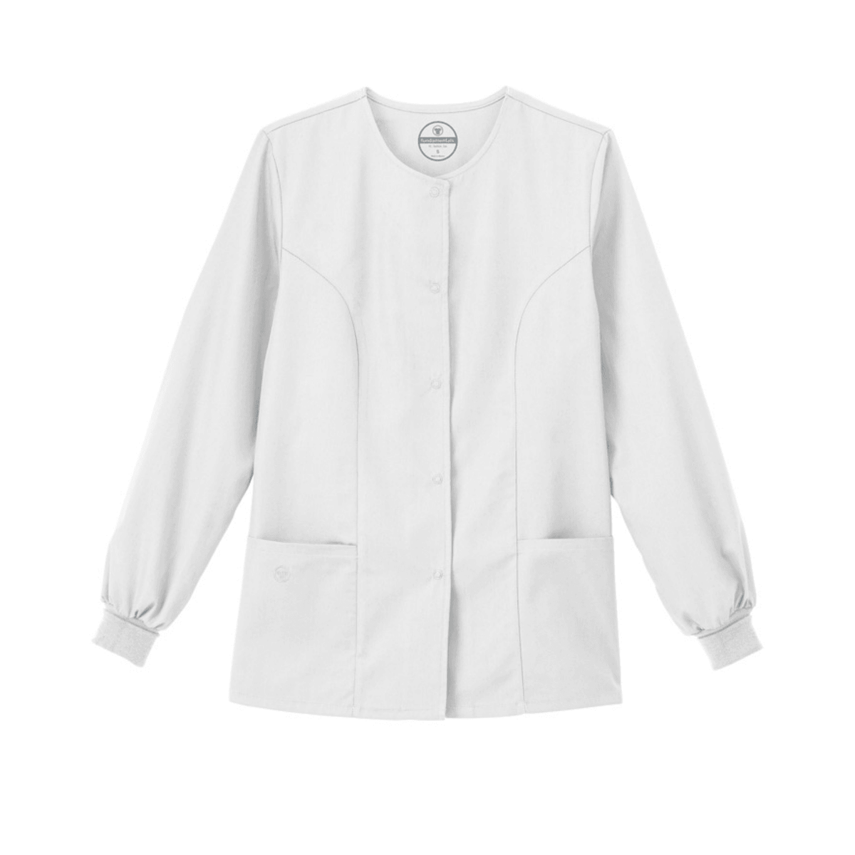 FUNDAMENTALS Ladies 28″ Warm-Up Jacket - 14740 - Fine Scrubs