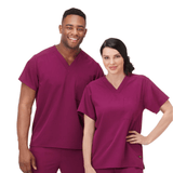 JOCKEY Unisex One Pocket Stretch Scrub Top - 2200 — thumbnail 5