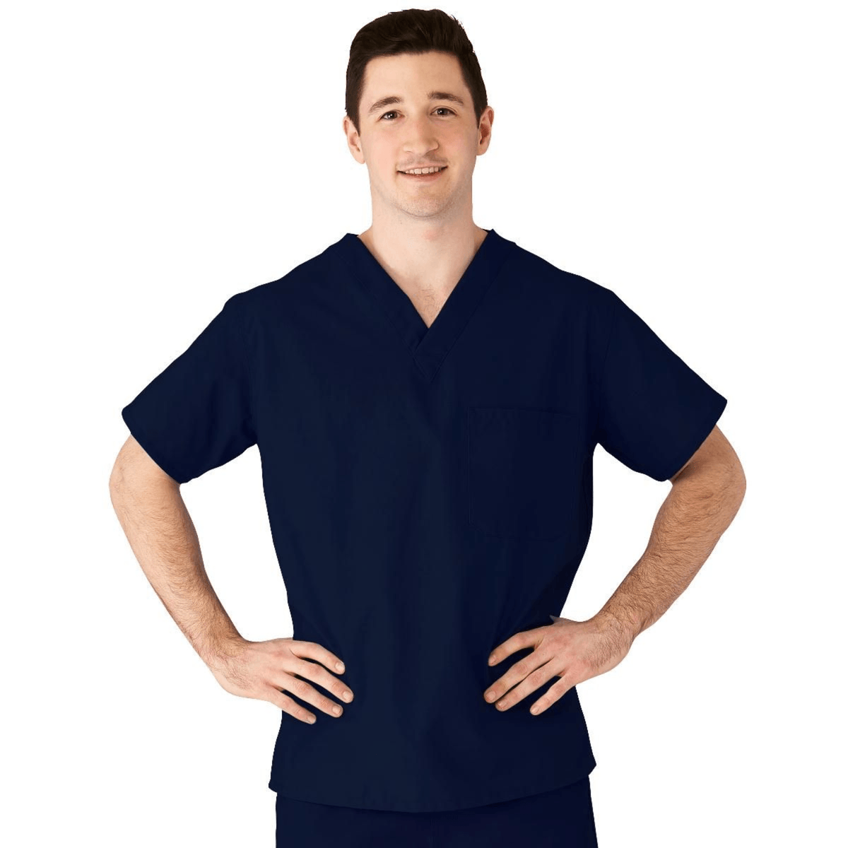 MEDLINE AngelStat Unisex Reversible Scrub Top And Pants Set - 600/610 - Fine Scrubs