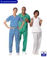 FASHION SEAL Basic Reversible Scrubs Set (Top & Bottom) — thumbnail 1