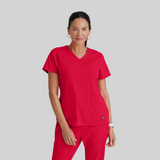 GREY'S ANATOMY STRETCH Emma Top - 4 Pocket Scrub Top - PLUS GRST011X — thumbnail 13