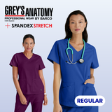 GREY'S ANATOMY STRETCH Emma Top - 4 Pocket Scrub Top - REGULAR GRST011 — thumbnail 1