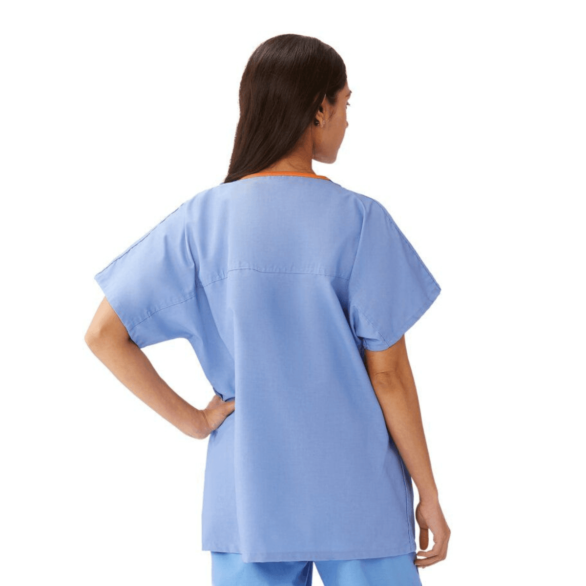 MEDLINE CottonCare Unisex 100% Cotton Reversible Scrub Top And Pants Set - 6580/6590 - Fine Scrubs