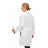 META Labwear 38" Women's Knot Button iPad Lab Coat - 763 — thumbnail 4