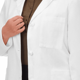 META Labwear 38" Women's Knot Button iPad Lab Coat - 763 — thumbnail 5