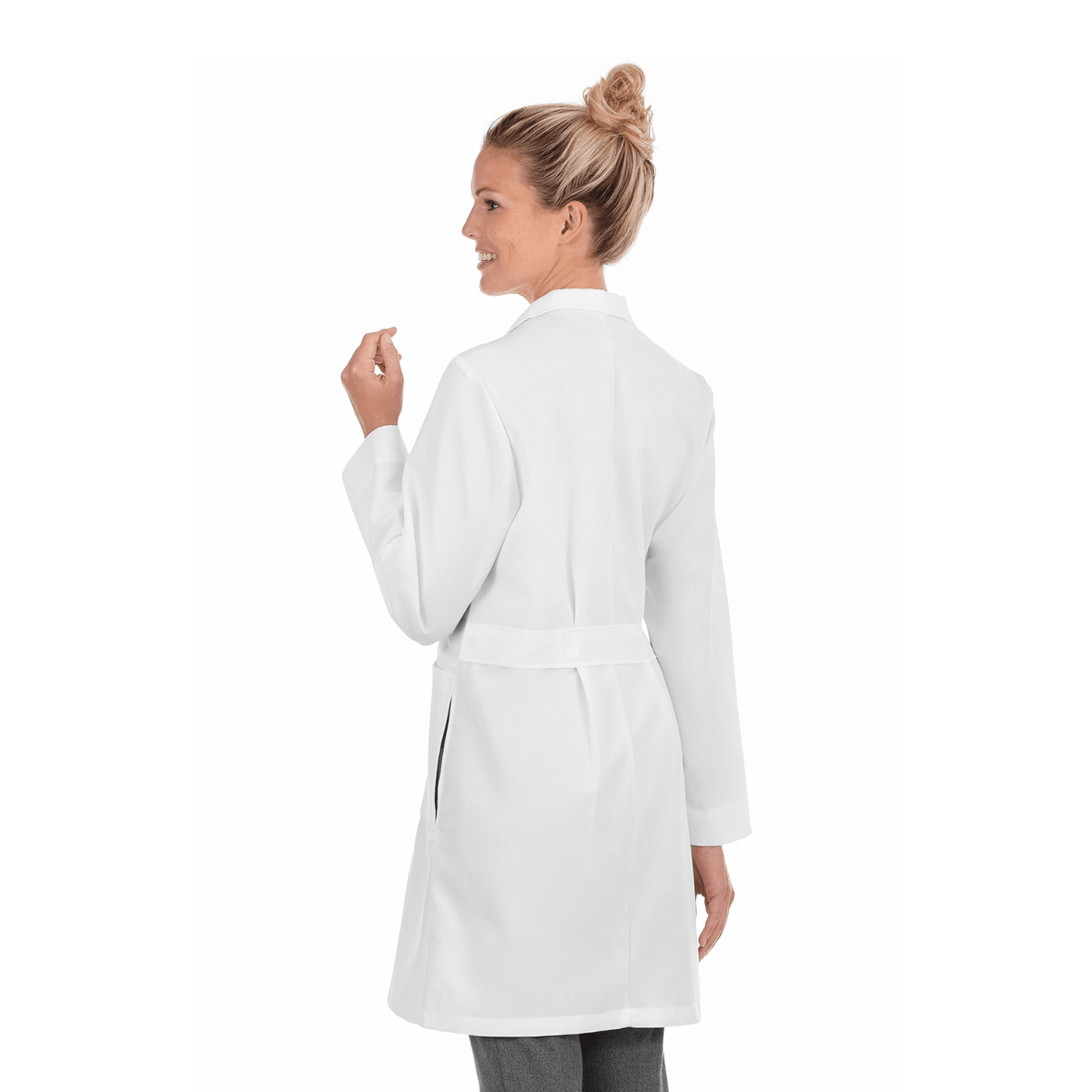 META Labwear 37" Women's Twill Lab Coat - 1964