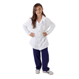 NATURAL UNIFORMS Kid's Super Soft Lab Coat - 1016 — thumbnail 2