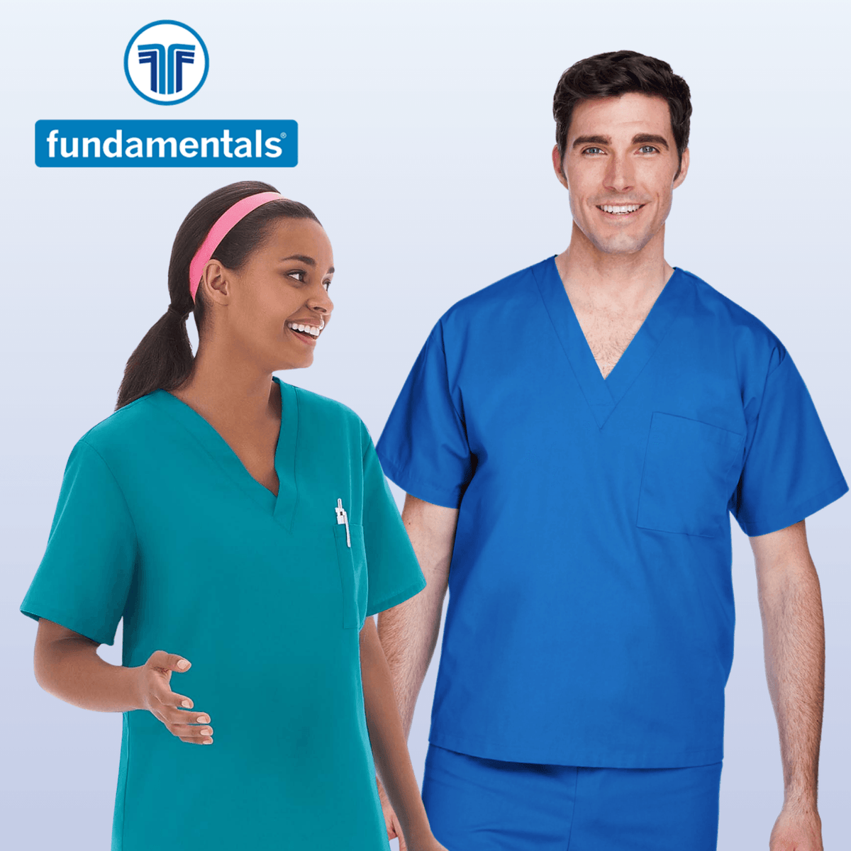 FUNDAMENTALS Unisex Scrub Top - 14900 - Fine Scrubs