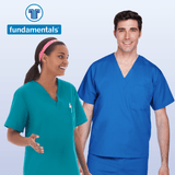 FUNDAMENTALS Unisex Scrub Top - 14900 — thumbnail 1