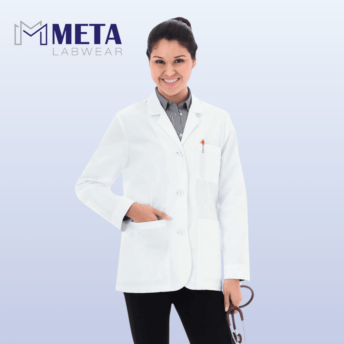 META Labwear 28" Women's Consultation Coat - 738